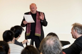 Keynote speaker Hubertus von Amelunxen - photo Pedro Kok