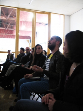 Students' question time, photo: Buffy Lien